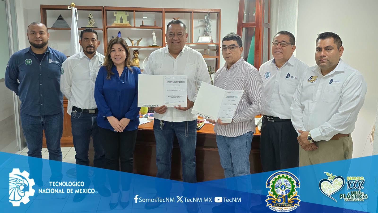 Firma de Convenio de Vinculacion con IEEPO