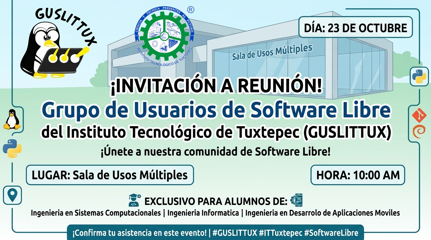 🚀 ¡Atención comunidad de Sistemas, Informática y Desarrollo de Aplicaciones! 💻🐧